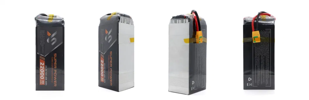 Módulo de energia do drone UAV 22,2V 22000mAh 6s Bateria do drone Lipo 0