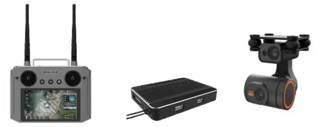 MYUAV Mtow 50kg Drone Atado Alimentado Por Tether Central Elétrica Drone de Grande Carga 3