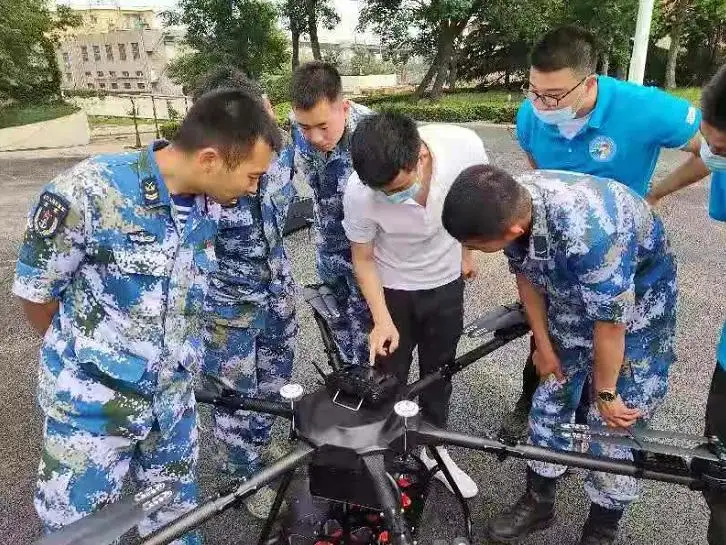 MYUAV Mtow 50kg Drone Atado Alimentado Por Tether Central Elétrica Drone de Grande Carga 4