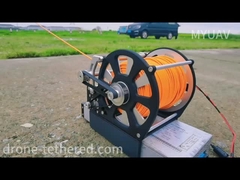 Estação de drones cinza certificada de 5 kg de capacidade de carga útil com posicionamento GPS e tripé ou poste montado