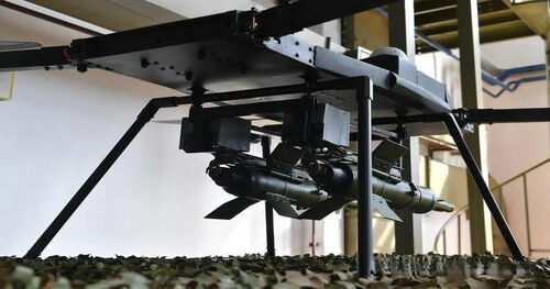 últimas notícias da empresa sobre A Sérvia desenvolveu um drone multi-rotor que pode transportar mísseis