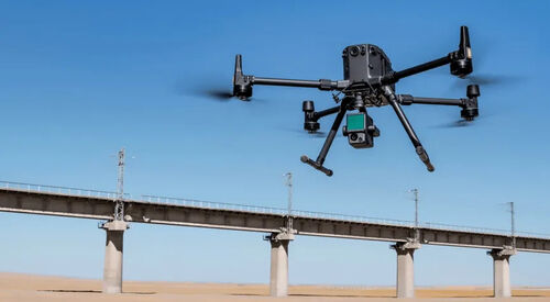 últimas notícias da empresa sobre Drones na indústria da construção