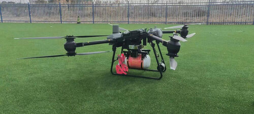 últimas notícias da empresa sobre FC30 Drone Montado Munição de Bombeiros DJI FC30 Drone Mai Uwe Atado Drone Até 240m