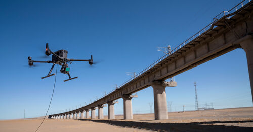 últimas notícias da empresa sobre Sistema de inspecção da ponte MYUAV