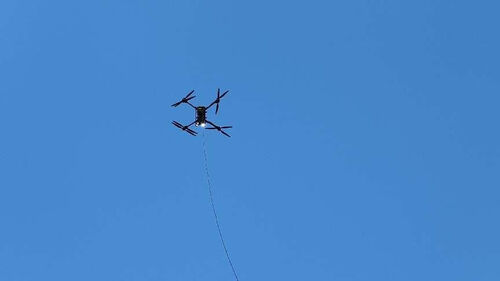 últimas notícias da empresa sobre Drone de iluminação ligado MYUAV FC30S desempenha um papel fundamental nas operações de resgate