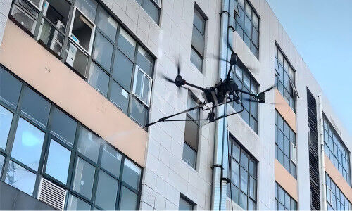 últimas notícias da empresa sobre MYUAV FC Dual Tethered Aerial Cleaning Drone: A Estrela Estável das Operações de Lavar Edifícios