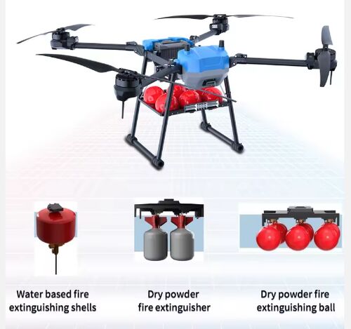 últimas notícias da empresa sobre Bomba extintora de incêndio MYUAV: adequada para florestas/edifícios altos/múltiplos cenários, atravessando os pontos difíceis tradicionais de extinção de incêndio
