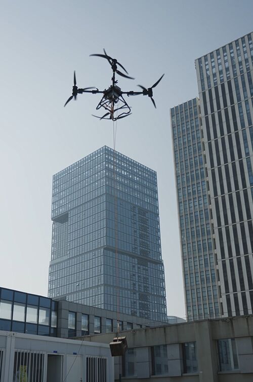 últimas notícias da empresa sobre MYUAV e Yifeite completam testes-chave em drones pesados