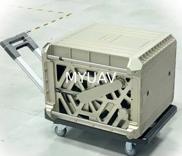 Estação de drones MYUAV Grey Tethered com trípode de posicionamento GPS ou pole Mount Velocidade máxima de 72 Km/h