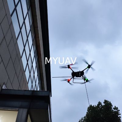 DJI FlyCart 30 50m de altura Limpeza de edifícios Sistema de drones ligados