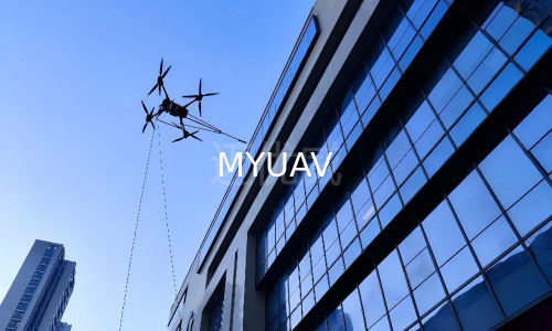 DJI FlyCart 30 120m de altura Limpeza de edifícios Sistema de drones ligados